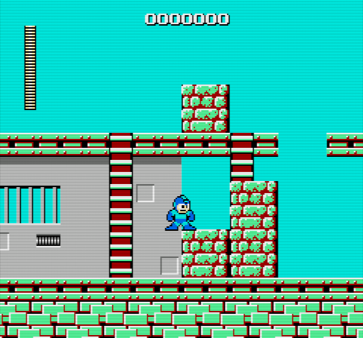 Cut Man Stage -- Mega Man