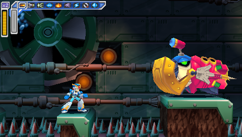 Sigma's Fortress -- Mega Man: Maverick Hunter X