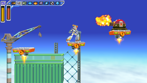 Storm Eagle Stage -- Mega Man: Maverick Hunter X