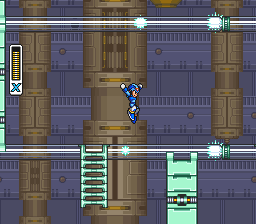 Spark Mandrill Stage -- Mega Man X