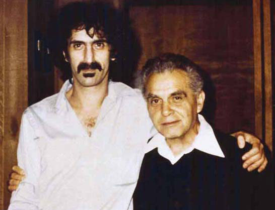 No fooling!  It's a picture of Zappa and Kirby!